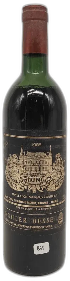 image du vin Château Palmer Bas