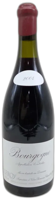photo du vin Bourgogne Rouge Domaine Leroy