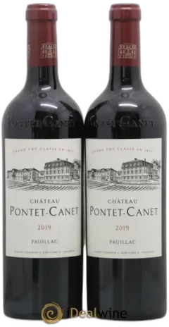 photo du vin Château Pontet Canet