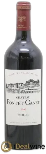 photo du vin Château Pontet Canet
