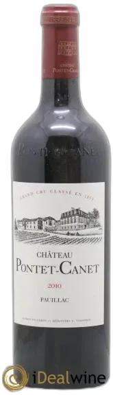 photo du vin Château Pontet Canet