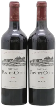 photo du vin Château Pontet Canet