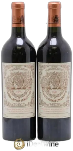 photo du vin Pichon Longueville Baron