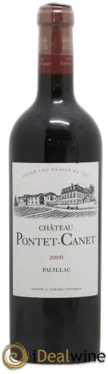 photo du vin Château Pontet Canet