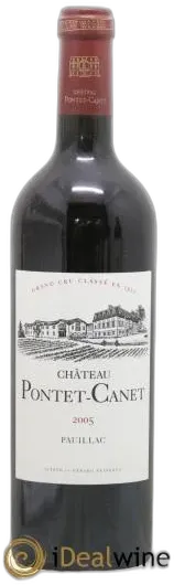 photo du vin Château Pontet-Canet