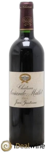 photo du vin Château Sociando Mallet