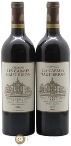 vue du vin Château les Carmes Haut-Brion