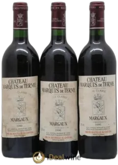 aperçu du vin Château Marquis de Terme