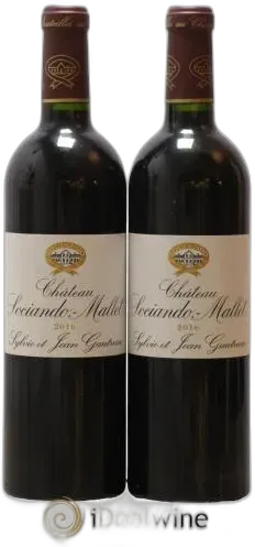 photo du vin Sociando Mallet