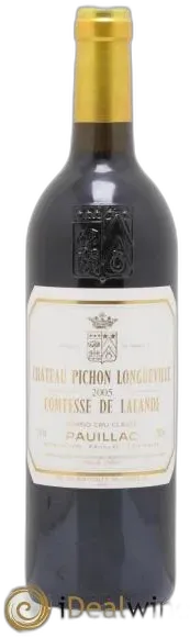 photo du vin Château Pichon Longueville Comtesse de Lalande