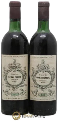 photo du vin Château Ferrière