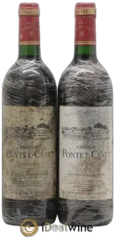 photo du vin Château Pontet Canet