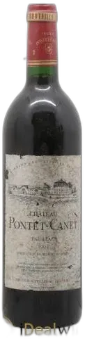 photo du vin Château Pontet Canet