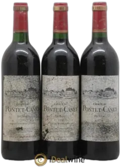 photo du vin Château Pontet Canet