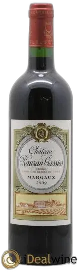 photo du vin Château Rauzan-Gassies