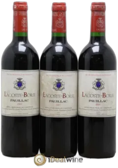 photo du vin Lacoste Borie