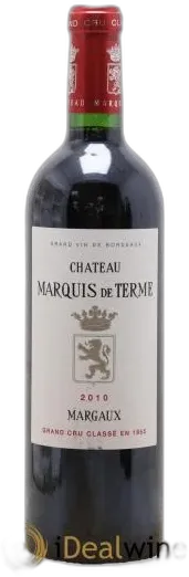 aperçu du vin Château Marquis de Terme