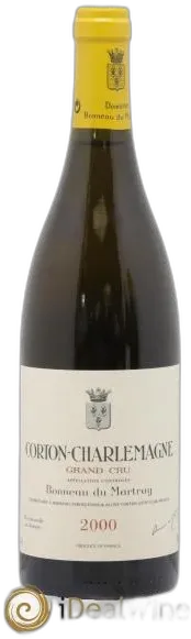 photo du vin Bonneau du Martray