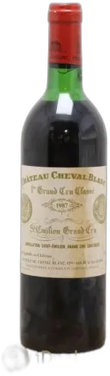 vue du vin Château Cheval Blanc