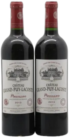 capture du vin Grand Puy Lacoste