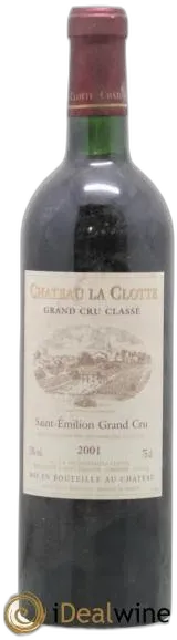 image du vin Château la Clotte