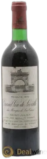 photo du vin Léoville Las Cases