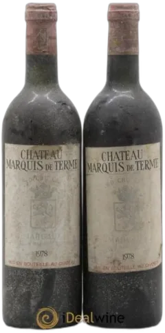 aperçu du vin Château Marquis de Terme
