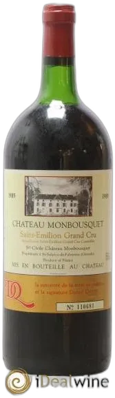 vue du vin Château Monbousquet
