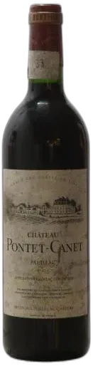 aperçu du vin Pontet Canet
