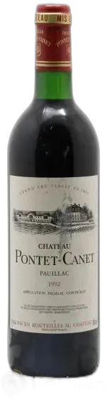 photo du vin Château Pontet-Canet