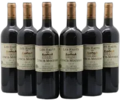 photo du vin Les Hauts de Lynch Moussas