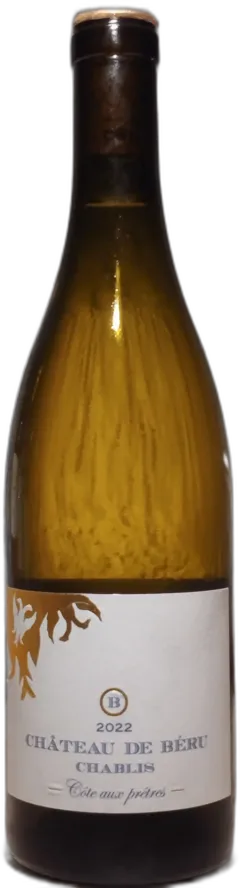 photo du vin Chablis Côte Aux Prêtres 2022 Château de Beru