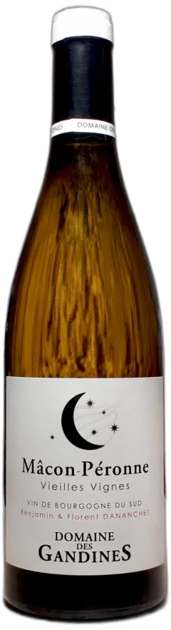 vue du vin Mâcon-Péronne 2023 Domaine des Gandines