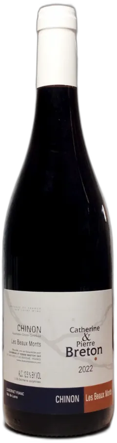 photos du vin Chinon les Beaux Monts 2022 Domaine Breton