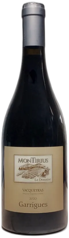 image du vin Vacqueyras 2020 Domaine Montirius