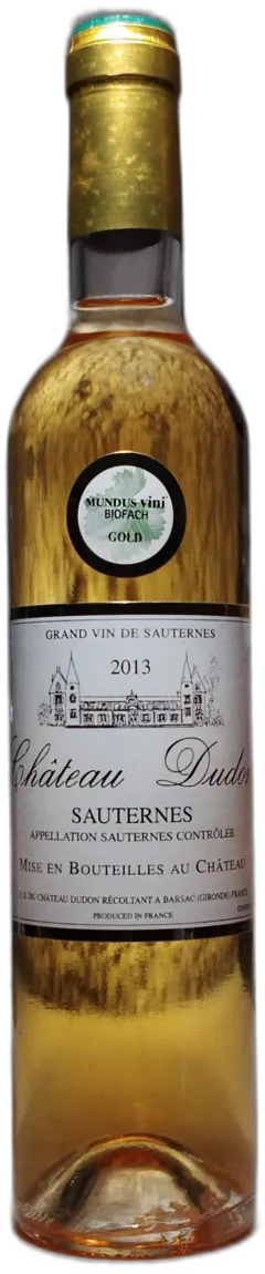 illustration du vin Sauternes 2013 Château Dudon