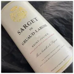 photo du vin Sarget de Gruaud