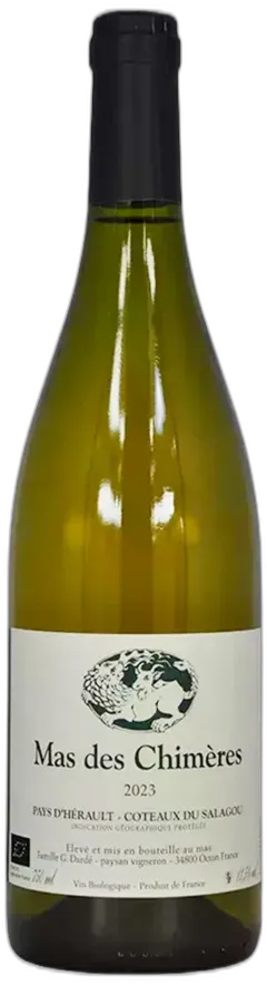 illustration du vin Mas des Chimères le Blanc