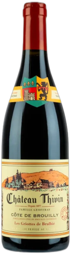 photo du vin Château Thivin les Griottes du Brulhié