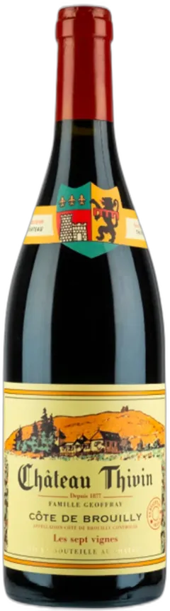 capture du vin Château Thivin les 7 Vignes