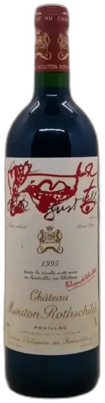 photo du vin Château Mouton Rothschild 1995 Pauillac