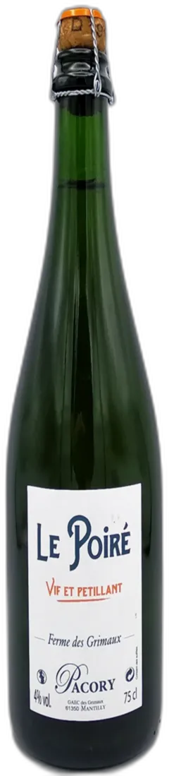 image du vin Poiré "Vif et Petillant" Pacory