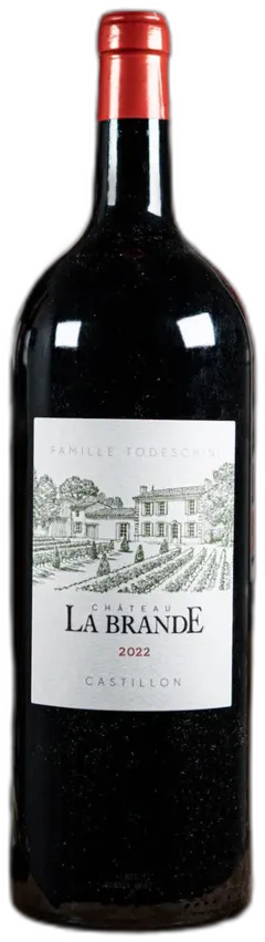 capture du vin Magnum Côtes de Bordeaux Castillon Château la Brande