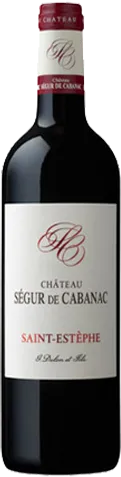 image du vin Château Ségur de Cabanac Saint-Estèphe 2018