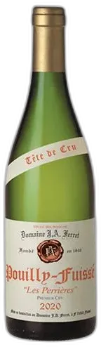 photo du vin Domaine J.a Ferret Pouilly-Fuissé Tête de Cru les Perrières 2020