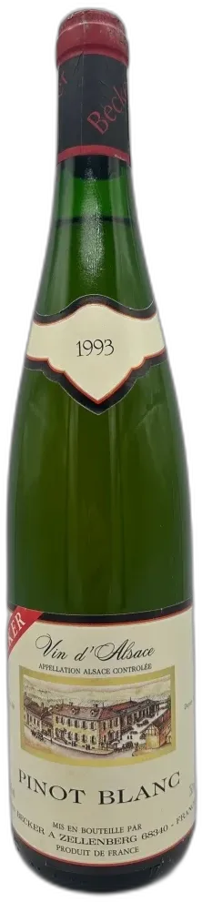 image du vin Jean Becker "Vendanges Tardives Rimelsberg" Gewurztraminer Blanc Moelleux Bio