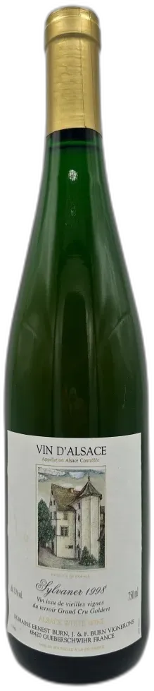 photo du vin Domaine Ernest Burn Sylvaner Alsace France