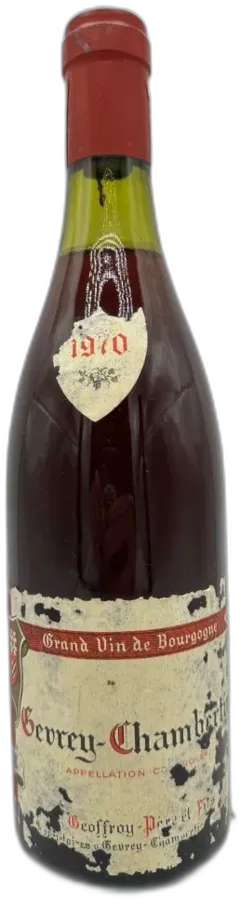 photos du vin Domaine Geoffroy Pere & Fils Gevrey-Chambertin Bourgogne France