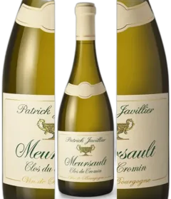 vue du vin Meursault Clos du Cromin 2017 Dom. Patrick Javillier