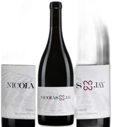 photo du vin Pinot Noir Oregon Willamette Valley 2017 Nicolas-Jay